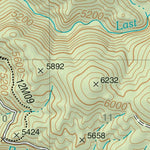 US Forest Service R5 Babcock Peak digital map