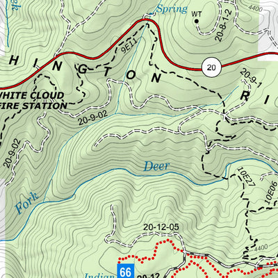 US Forest Service R5 Burlington Motorcycle Trail Guide digital map