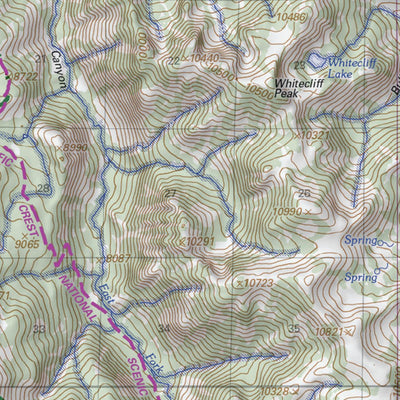 US Forest Service R5 Carson-Iceberg Wilderness digital map