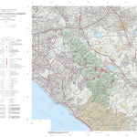 US Forest Service R5 Cleveland National Forest Visitor Map - North (2010) digital map