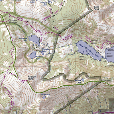 US Forest Service R5 Desolation Wilderness digital map