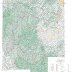 US Forest Service R5 Klamath National Forest Visitor Map - West (2007) digital map