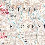 US Forest Service R5 Lebec (Angeles Atlas) digital map