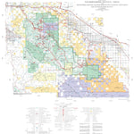 US Forest Service R5 San Bernardino National Forest Visitor Map - South (2009) digital map