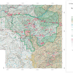 US Forest Service R5 Sequoia National Forest Visitor Map (North) digital map