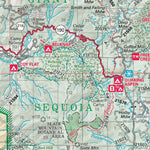 US Forest Service R5 Sequoia National Forest Visitor Map (South) digital map