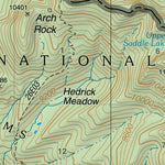 US Forest Service R5 Sharktooth Peak digital map