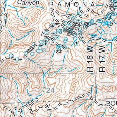 US Forest Service R5 Val Verde (Angeles Atlas) digital map