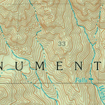 US Forest Service R5 Waterman Mountain (Angeles Atlas) digital map
