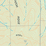 US Forest Service R5 Yellow Dog Peak digital map