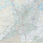 US Forest Service R8 Daniel Boone National Forest Stearns Ranger District, Forest Visitor Map digital map