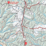 US Forest Service R8 Daniel Boone National Forest Stearns Ranger District, Forest Visitor Map digital map