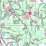 US Forest Service R8 De Soto National Forest, Forest Visitor Map digital map
