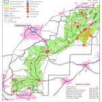 US Forest Service R8 Talladega National Forest Recreation Map digital map