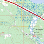 US Forest Service - Topo Gaastra, MI - WI digital map