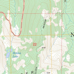 US Forest Service - Topo Kaiser Peak, CA digital map