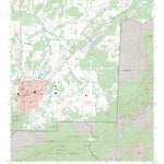 US Forest Service - Topo Piedmont, AL digital map