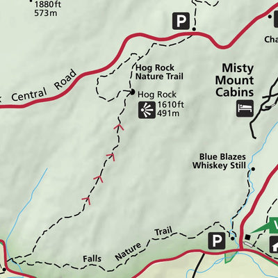 US National Park Service Catoctin Mountain Park digital map