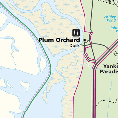 US National Park Service Cumberland Island National Seashore digital map