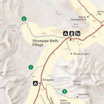 US National Park Service Death Valley National Park: Backcountry Roads digital map