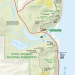 US National Park Service Effigy Mounds National Monument digital map