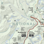 US National Park Service Glacier National Park digital map