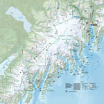US National Park Service Kenai Fjords National Park digital map