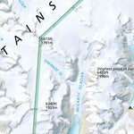 US National Park Service Kenai Fjords National Park digital map