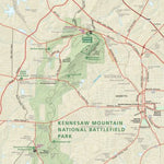 US National Park Service Kennesaw Mountain National Battlefield Park digital map