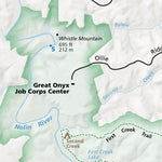US National Park Service Mammoth Cave National Park digital map