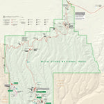 US National Park Service Mesa Verde National Park digital map