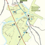 US National Park Service Monocacy National Battlefield digital map