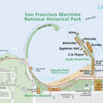 US National Park Service San Francisco Maritime National Historical Park digital map