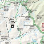 US National Park Service Sequoia and Kings Canyon National Parks digital map