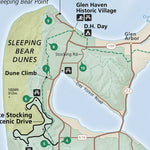 US National Park Service Sleeping Bear Dunes National Lakeshore digital map