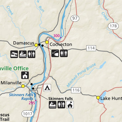 US National Park Service Upper Delaware Scenic and Recreational River digital map