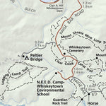 US National Park Service Whiskeytown-Shasta-Trinity National Recreation Area digital map