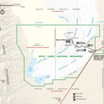 US National Park Service White Sands National Monument digital map