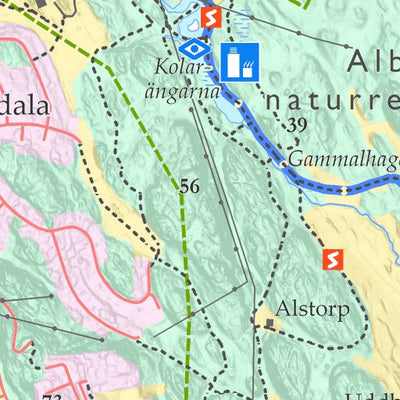 UtåGåKartor Grevinnans runda digital map