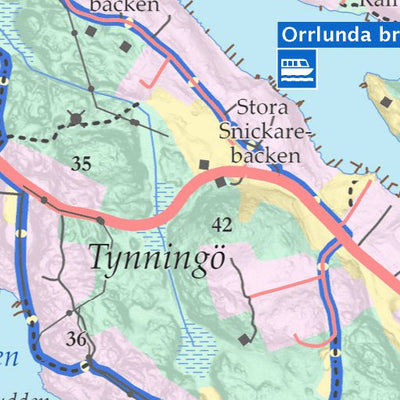 UtåGåKartor Snickarens runda digital map