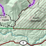 Valles Caldera National Preserve Valles Caldera National Preserve - Hunt Map digital map