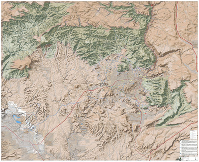 Verde Valley Cyclists Coalition Bike & Bean Trail Map digital map