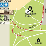 Visualvoice Bendigo Access Map digital map