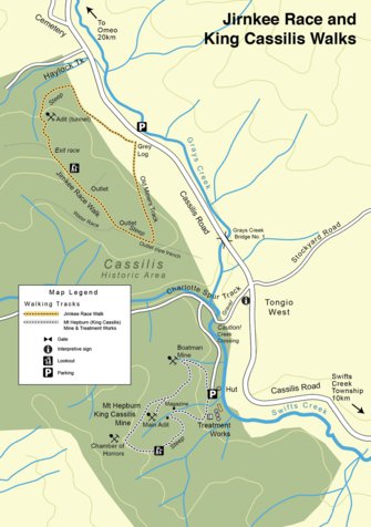 Visualvoice Jirnkee Race, East Gippsland digital map