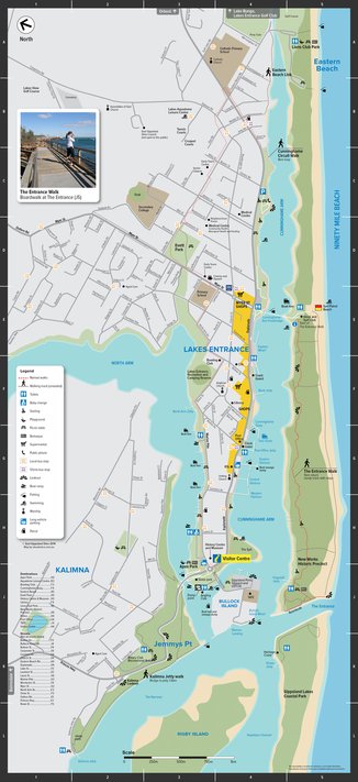 Visualvoice Lakes Entrance digital map