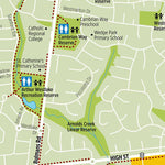 Visualvoice Melton Shared Path Network Map digital map