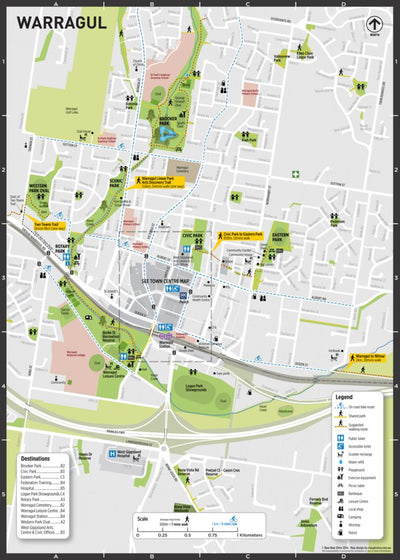 Visualvoice Warragul digital map