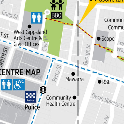 Visualvoice Warragul digital map