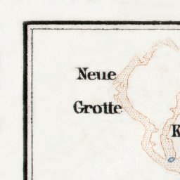Waldin Adelsberg (Postojna, Postumia) Royal Grottoes. Divaca and the Škocjan Caves area map, 1910 digital map