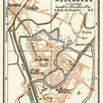 Waldin Audenarde town plan, 1909 digital map